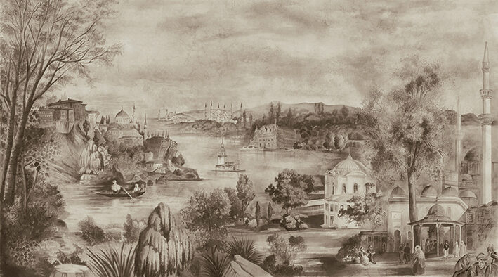 30199 Панно Marburg (1*1) 5.40х3,00 винил на флизелине