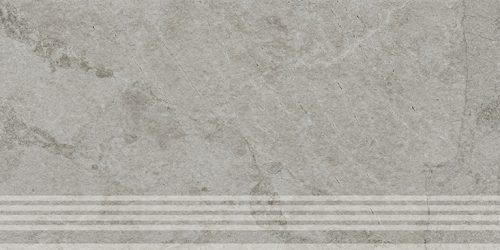 KM6060G1241R8GRF Ступень фронтальная Сплит серый матовый обрезной 30x60x0,8