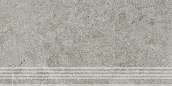 KM6060G1241R8GRF Ступень фронтальная Сплит серый матовый обрезной 30x60x0,8 — изображение 2