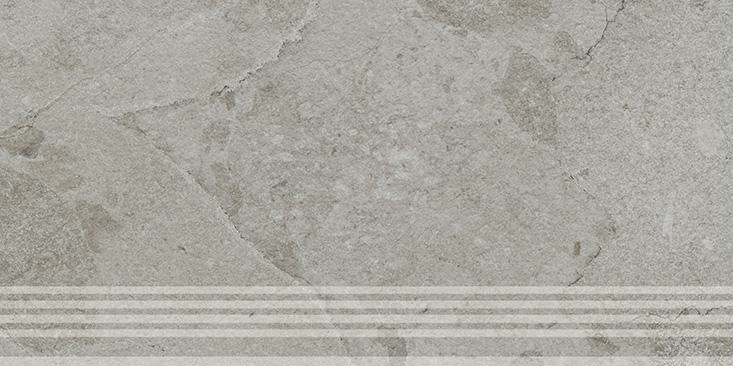 KM6060G1241R8GRF Ступень фронтальная Сплит серый матовый обрезной 30x60x0,8 — изображение 4