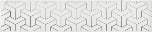 AD/A569/6397 Бордюр Ломбардиа белый 25x5,4x8