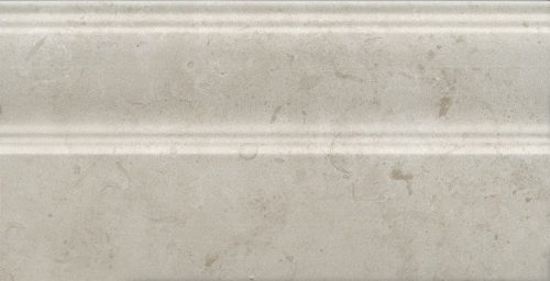 FMA028R Плинтус Карму серый светлый матовый обрезной 30х15 30x15x17