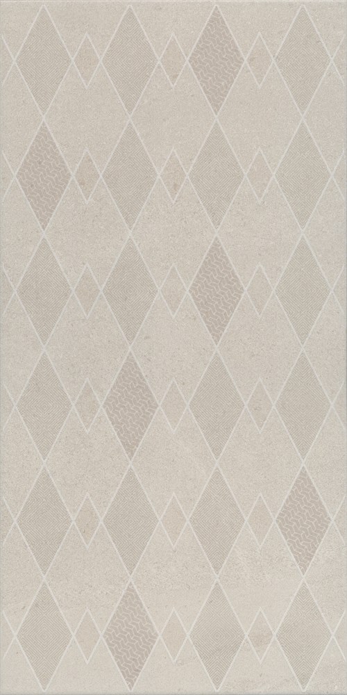 AZA01411257R Декор Про Матрикс белый матовый обрезной 30x60x9