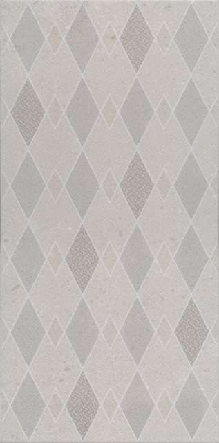 AZC01411259R Декор Про Матрикс серый светлый матовый обрезной 30x60x9