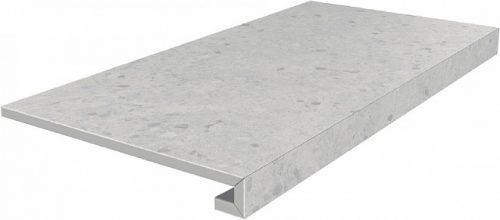 SG632420R/GCF Ступень клееная Терраццо серый светлый  33x60x0,9