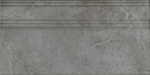 FME031R Плинтус Риальто серый тёмный глянцевый обрезной 20x40x1,6
