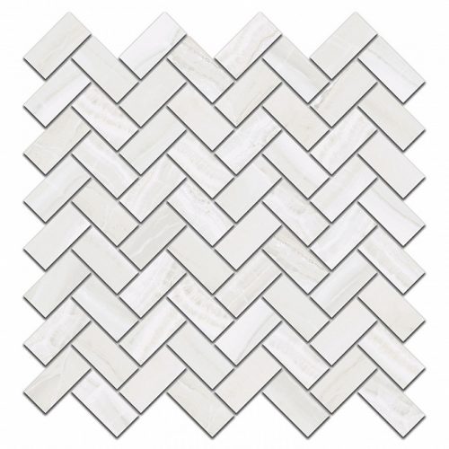 190/005T Декор Контарини белый мозаичный глянцевый 31,5x30x0,9
