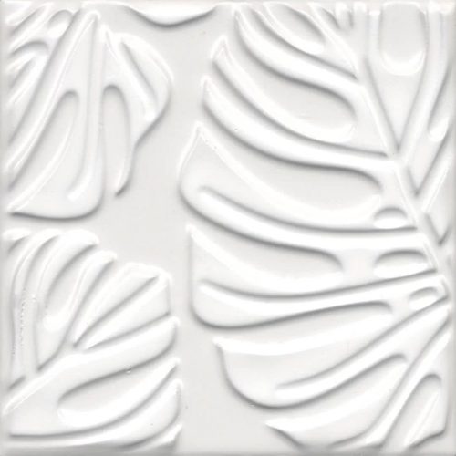 KMD2SFC001BN Декор Агдаль 2 белый матовый структура 15x15x0,9