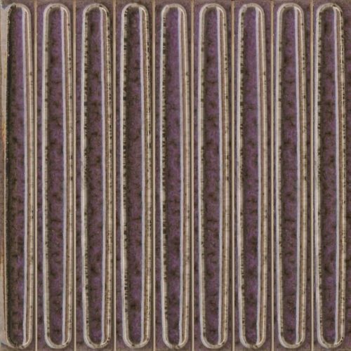 KMD2SOB005BN Декор чипсет Далия фиолетовый глянцевый 20x20x0,95