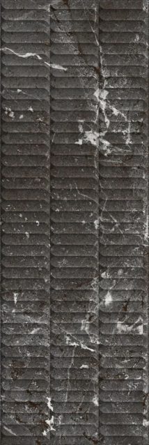 KM3090B0170R Тубкаль чёрный глянцевый структура обрезной 30x89,5x1,05