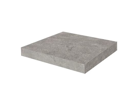 KM8080G0041RGCA Ступень угловая клееная Портленд серый матовый обрезной 33x33x0,9