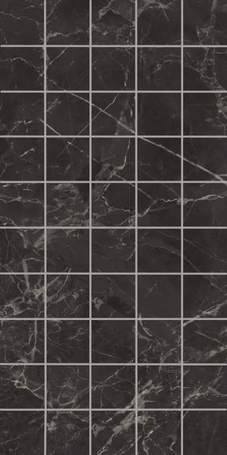 KMD2PTG004BR Декор чипсет Коррер чёрный глянцевый обрезной 30x60x0,9