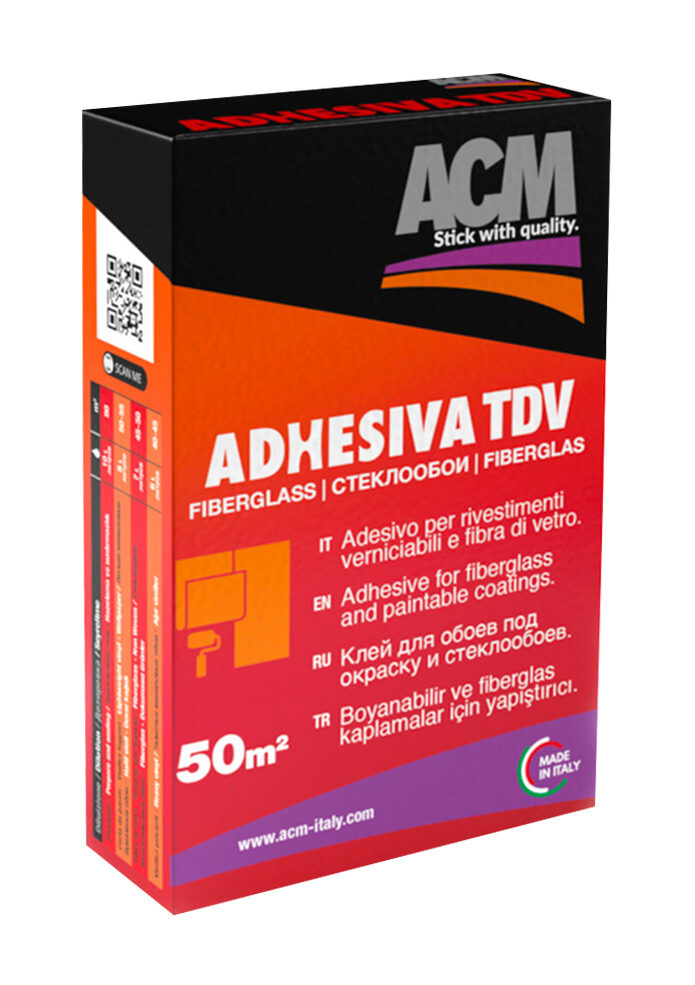 10132-250 Клей обойный ADHESIVA TDV 250 gr, (для обоев под покраску, стеклообоев, фресок)