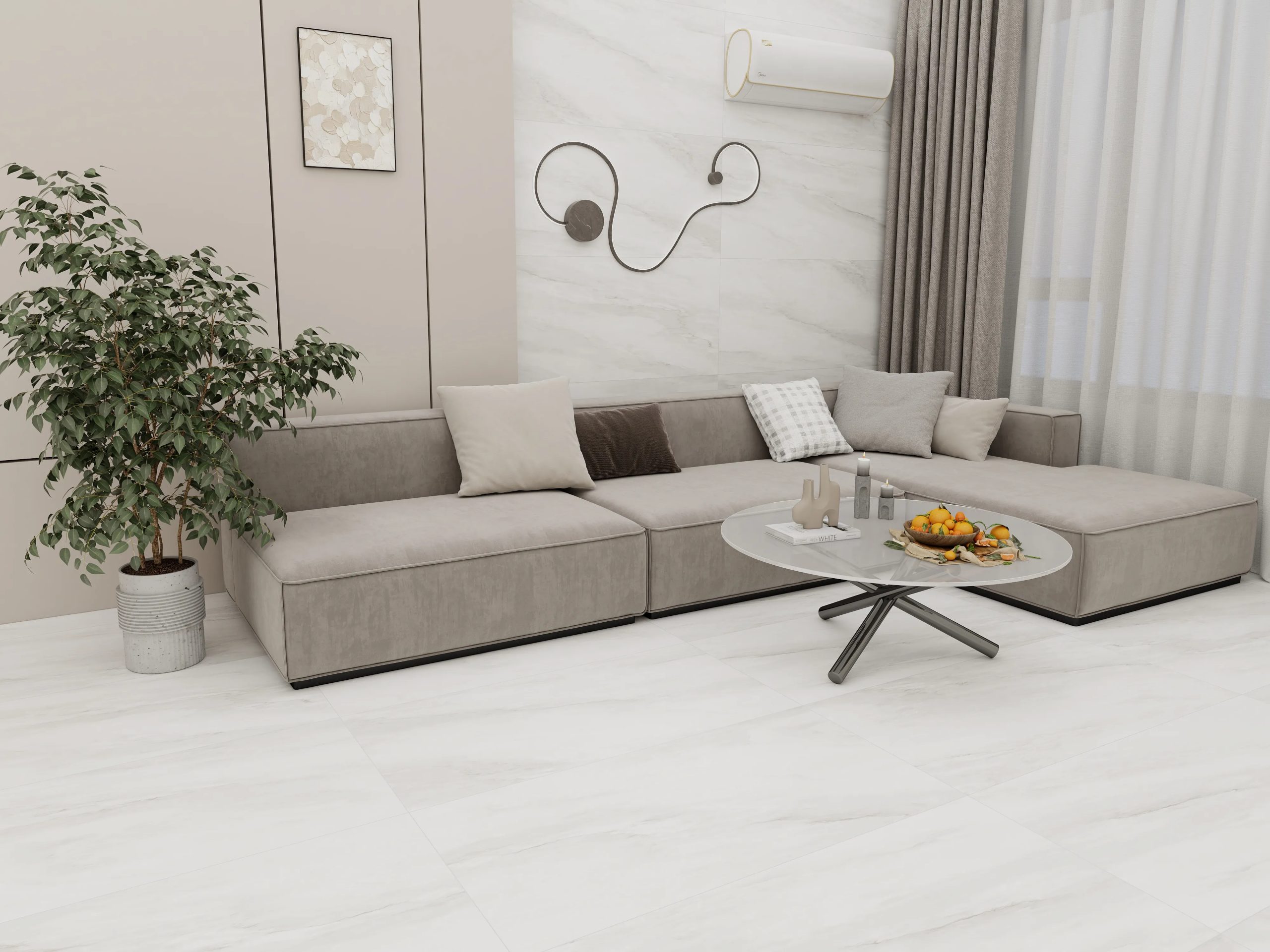 Hydro Bianco GLR 60x120 — изображение 4