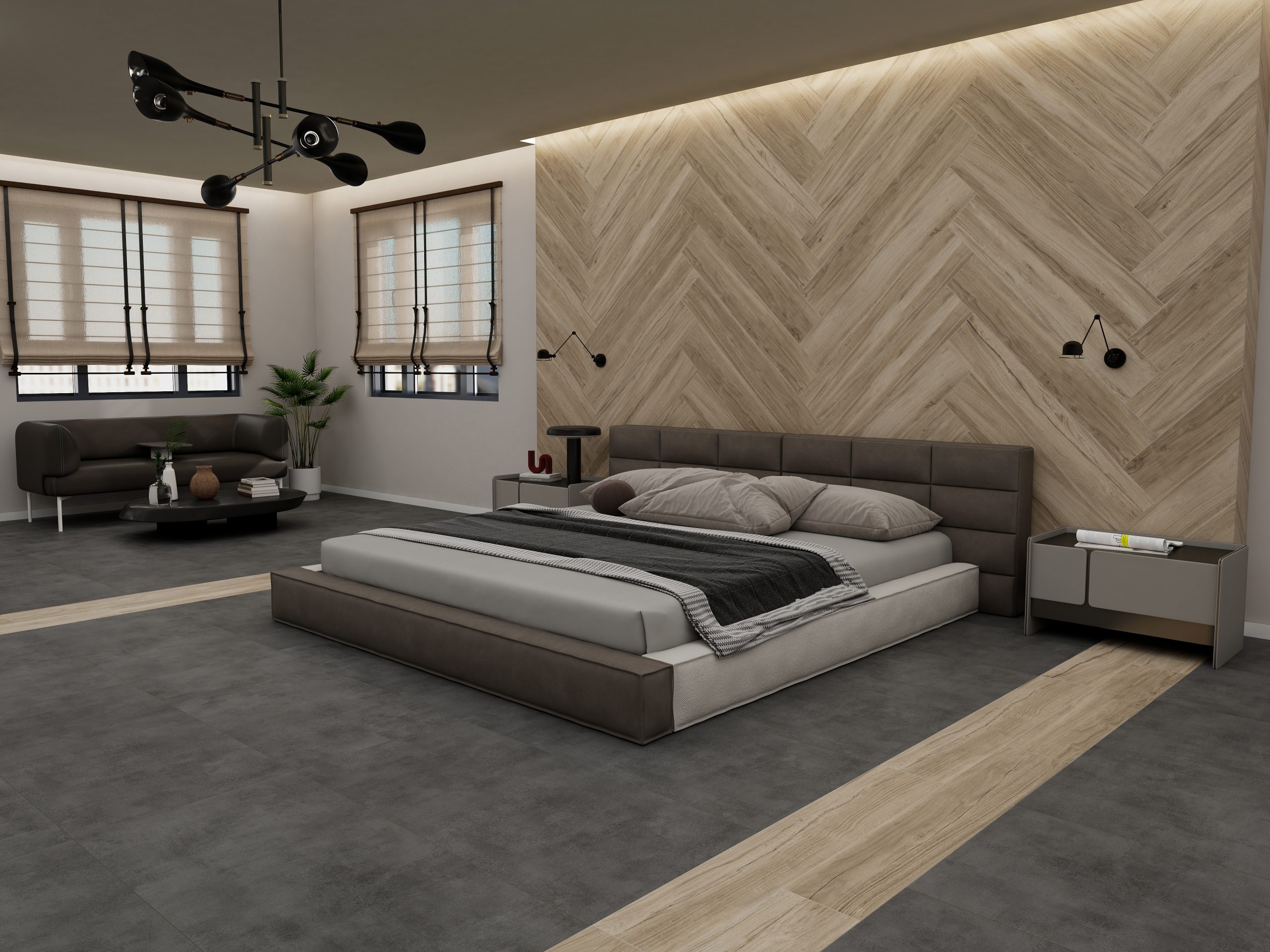 Concrete Gris Matt 60x120 — изображение 4
