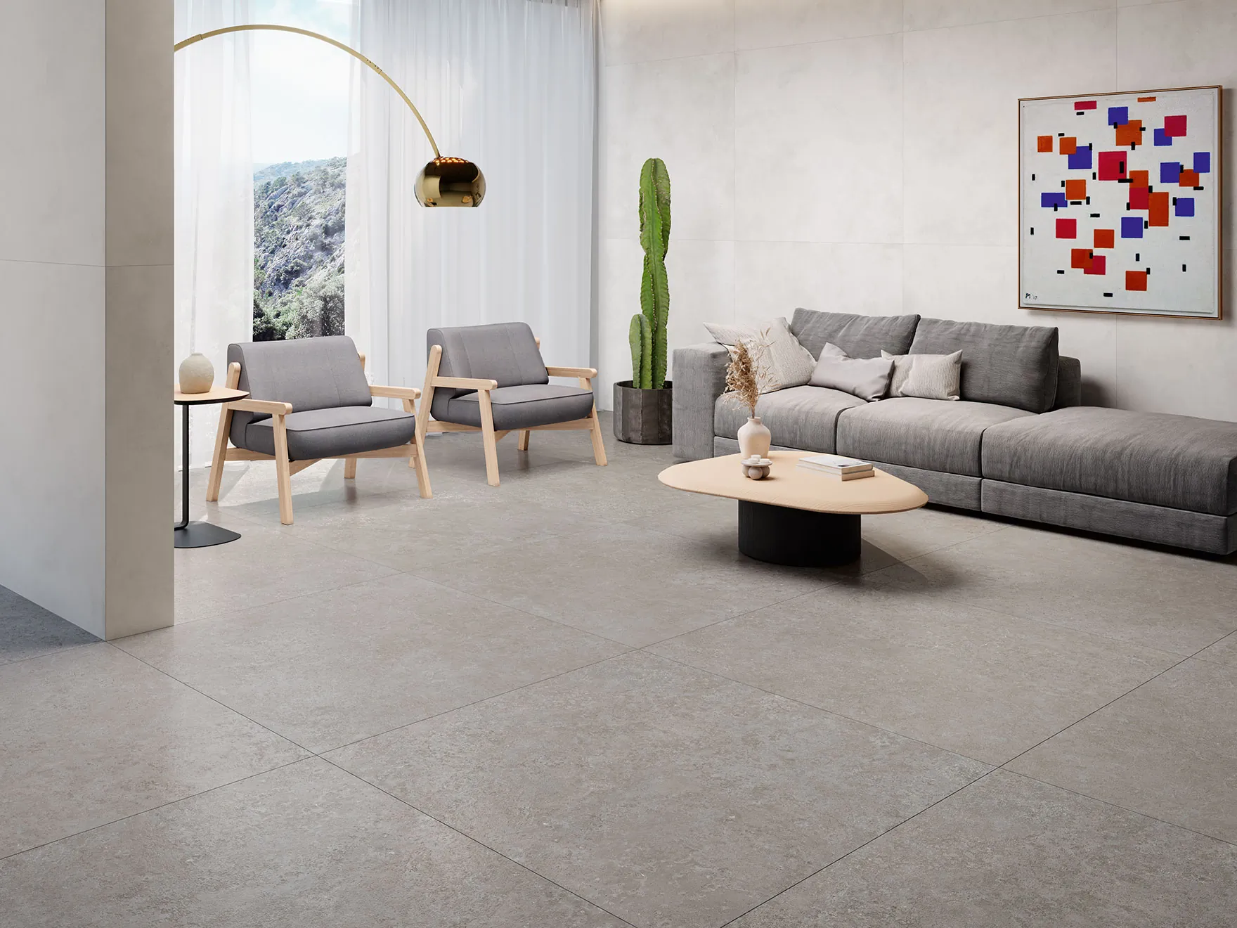 Batela Beige Matt 60x120 — изображение 2