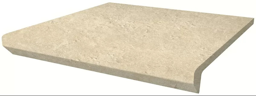 Ступень с носиком прямая Ceramika Paradyz Скандиано бежевая B1a 30x33