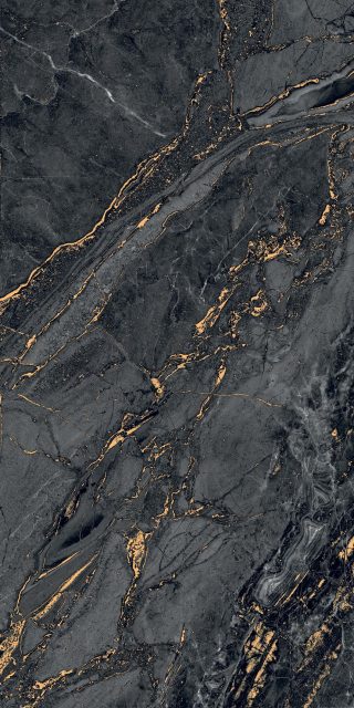Керамогранит Realistik Теа черный объемный карвинг 60x120