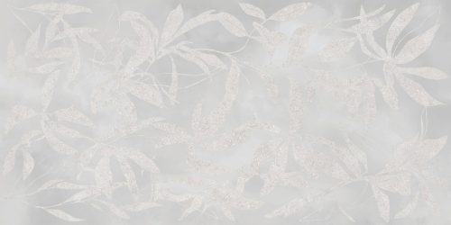 Керамогранит Vitra АртВолл Цветы Серый Матовый 60x120
