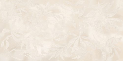 Керамогранит Vitra АртВолл Цветы Слоновая Кость Матовый 60x120