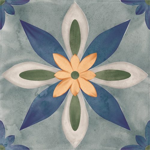 Керамогранит Nanda Tiles Веранда Белия 15x15
