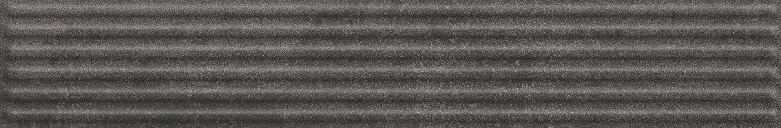 Плитка фасадная Ceramika Paradyz Карризо Базальт Полоска Микс структурная 40x6,6