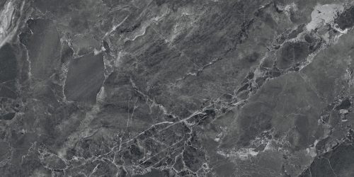 Керамогранит Realistik Кавора черный матовый карвинг 60x120