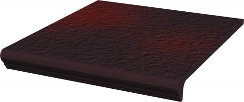 Ступень с носиком Ceramika Paradyz Клауд коричневая B1a 30x33
