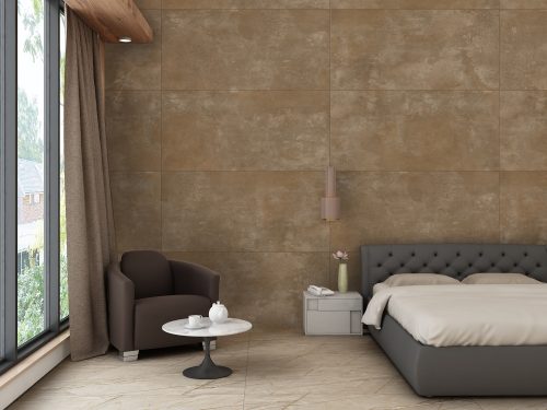 Керамогранит Realistik Гронза коричневый матовый 60x120