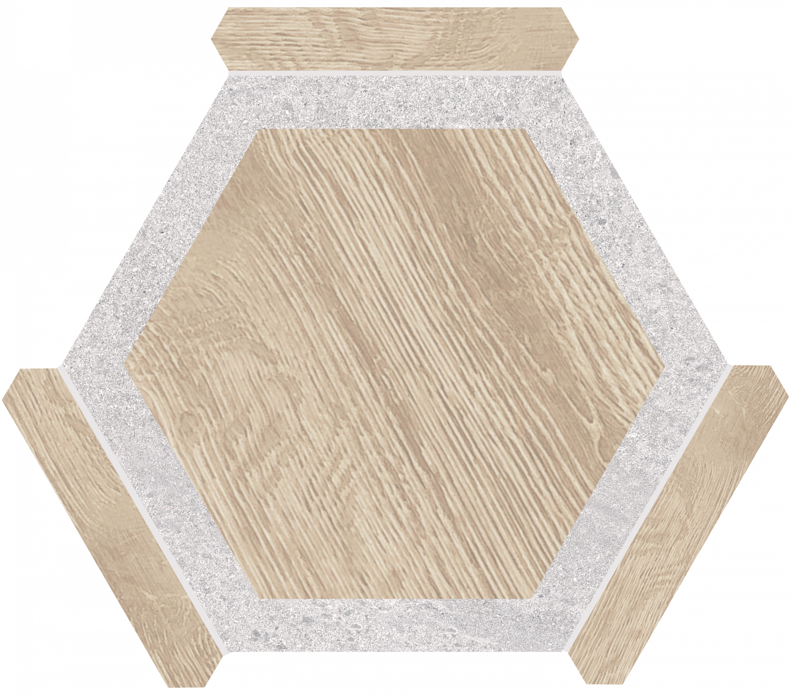 Керамогранит Monopole Орегон серый - бук 22x25