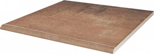 Ступень прямая Ceramika Paradyz Скандиано Россо 30x30