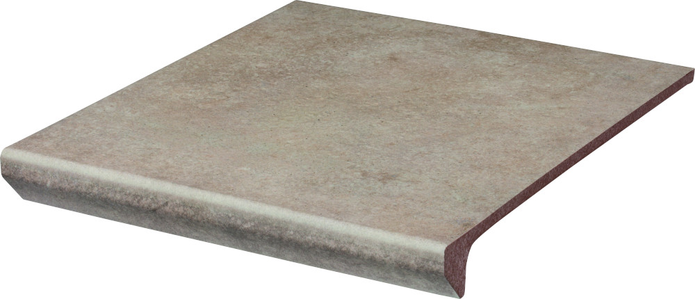 Ступень с носиком прямая Ceramika Paradyz Виано бежевая 30x33
