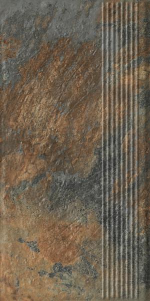 Ступень прямая Ceramika Paradyz Ардис Раст структурная 30x60